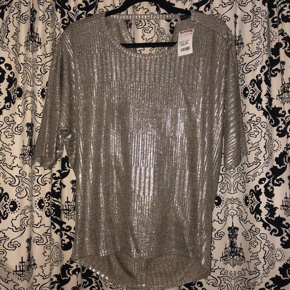 New shimmer top